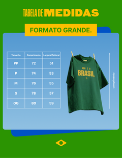 Camiseta - Aqui é o Brasil